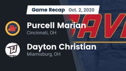 Recap: Purcell Marian  vs. Dayton Christian  2020