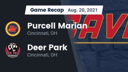 Recap: Purcell Marian  vs. Deer Park  2021