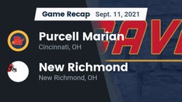 Recap: Purcell Marian  vs. New Richmond  2021