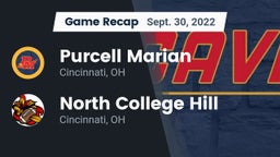 Recap: Purcell Marian  vs. North College Hill  2022