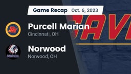 Recap: Purcell Marian  vs. Norwood  2023