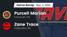 Recap: Purcell Marian  vs. Zane Trace  2023