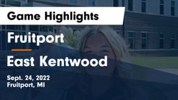 Fruitport  vs East Kentwood  Game Highlights - Sept. 24, 2022