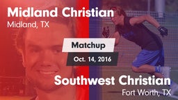 Matchup: Midland Christian vs. Southwest Christian  2016