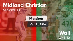Matchup: Midland Christian vs. Wall  2016