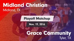 Matchup: Midland Christian vs. Grace Community  2016