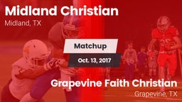 Matchup: Midland Christian vs. Grapevine Faith Christian  2017