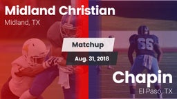 Matchup: Midland Christian vs. Chapin  2018