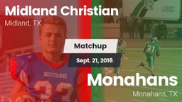 Matchup: Midland Christian vs. Monahans  2018
