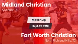 Matchup: Midland Christian vs. Fort Worth Christian  2018