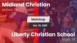 Matchup: Midland Christian vs. Liberty Christian School  2018