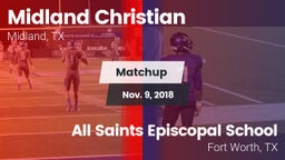 Matchup: Midland Christian vs. All Saints Episcopal School 2018