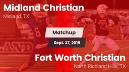Matchup: Midland Christian vs. Fort Worth Christian  2019