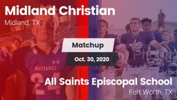 Matchup: Midland Christian vs. All Saints Episcopal School 2020