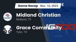 Recap: Midland Christian  vs. Grace Community  2023