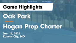 Oak Park  vs Hogan Prep Charter  Game Highlights - Jan. 16, 2021
