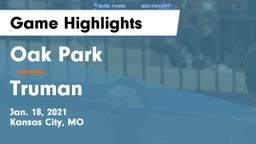 Oak Park  vs Truman  Game Highlights - Jan. 18, 2021