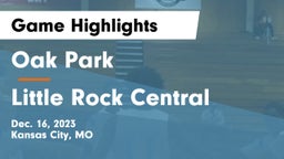 Oak Park  vs Little Rock Central Game Highlights - Dec. 16, 2023