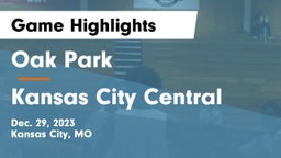 Oak Park  vs Kansas City Central Game Highlights - Dec. 29, 2023