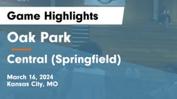 Oak Park  vs Central (Springfield) Game Highlights - March 16, 2024