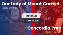 Matchup: Our Lady of Mount vs. Concordia Prep  2017