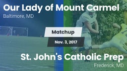 Matchup: Our Lady of Mount vs. St. John's Catholic Prep  2017