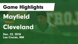 Mayfield  vs Cleveland  Game Highlights - Dec. 22, 2018