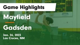 Mayfield  vs Gadsden  Game Highlights - Jan. 26, 2023