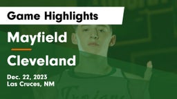 Mayfield  vs Cleveland  Game Highlights - Dec. 22, 2023
