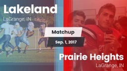 Matchup: Lakeland  vs. Prairie Heights  2017