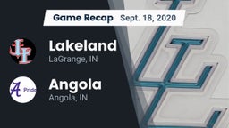 Recap: Lakeland  vs. Angola  2020