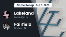 Recap: Lakeland  vs. Fairfield  2020