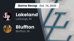 Recap: Lakeland  vs. Bluffton  2020