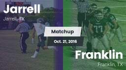 Matchup: Jarrell  vs. Franklin  2016