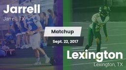 Matchup: Jarrell  vs. Lexington  2017
