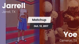 Matchup: Jarrell  vs. Yoe  2017