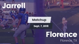 Matchup: Jarrell  vs. Florence  2018