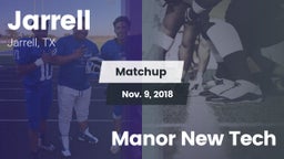 Matchup: Jarrell  vs. Manor New Tech 2018