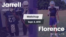 Matchup: Jarrell  vs. Florence  2019