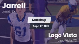 Matchup: Jarrell  vs. Lago Vista  2019