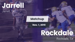 Matchup: Jarrell  vs. Rockdale  2019