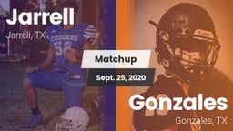 Matchup: Jarrell  vs. Gonzales  2020