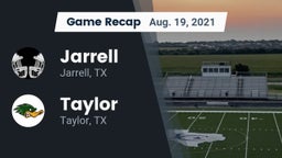 Recap: Jarrell  vs. Taylor  2021