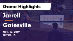 Jarrell  vs Gatesville  Game Highlights - Nov. 19, 2019
