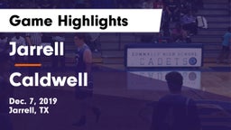 Jarrell  vs Caldwell  Game Highlights - Dec. 7, 2019