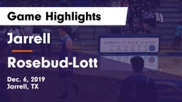 Jarrell  vs Rosebud-Lott  Game Highlights - Dec. 6, 2019