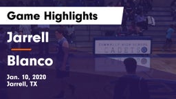 Jarrell  vs Blanco  Game Highlights - Jan. 10, 2020