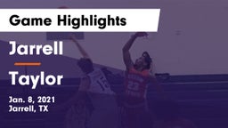 Jarrell  vs Taylor  Game Highlights - Jan. 8, 2021