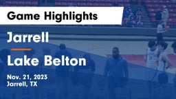 Jarrell  vs Lake Belton   Game Highlights - Nov. 21, 2023