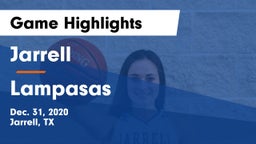 Jarrell  vs Lampasas  Game Highlights - Dec. 31, 2020